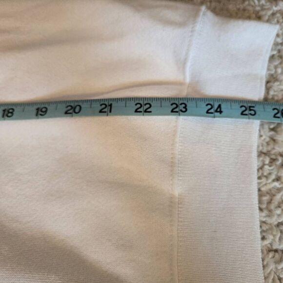 Vintage Hanes Christmas Sweatshirt Sequin Poinsettia & Holly Handmade Large - Picture 6 of 8